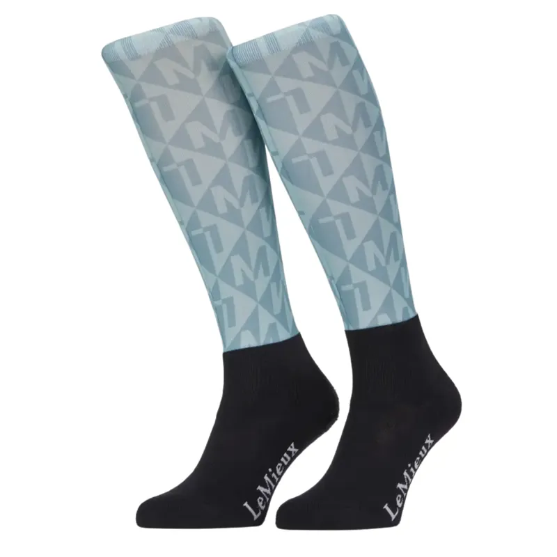 LeMieux Junior Footsie Socks - Lagoon