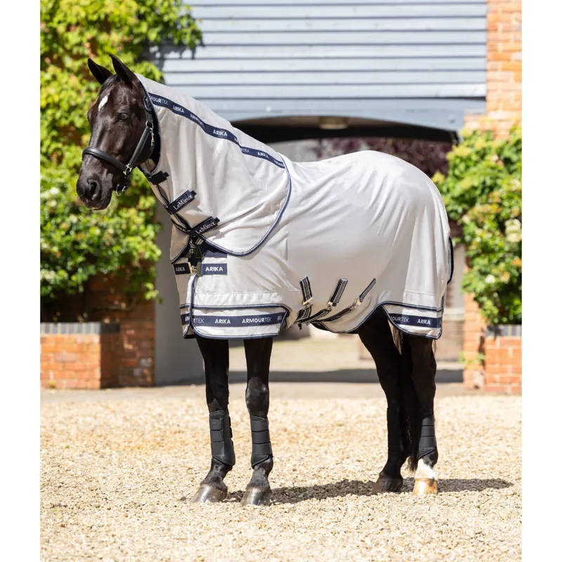 LeMieux Arika Armour-Tek Fly Rug - Grey-1