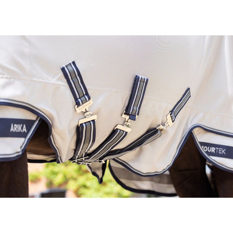 LeMieux Arika Armour-Tek Fly Rug - Grey-3