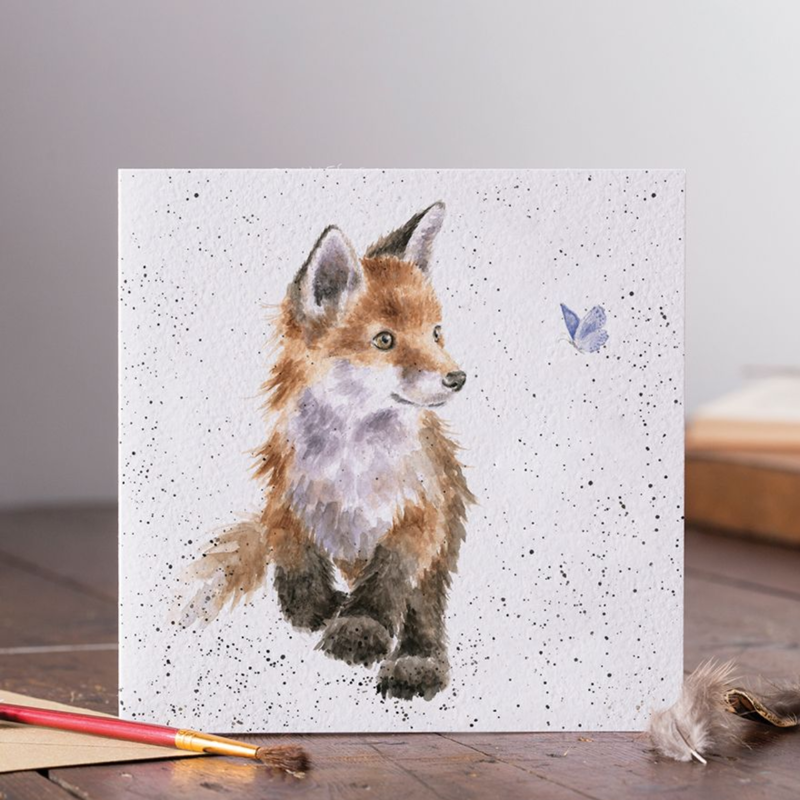 Wrendale Designs 'Born To Be Wild Fox' Card-1