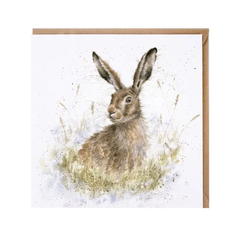 Wrendale Designs 'Into The Wild' Hare Card