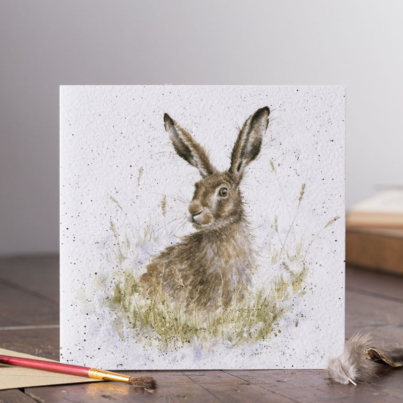Wrendale Designs 'Into The Wild' Hare Card-1
