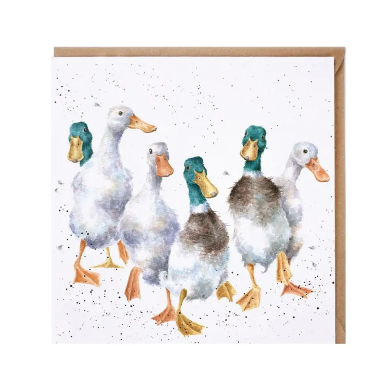 Wrendale Designs 'Quackers' Duck Card