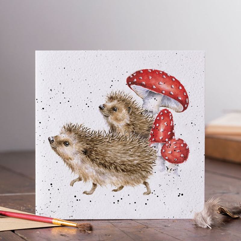 Wrendale Designs 'A Prickly Adventure' Hedgehog Card-1