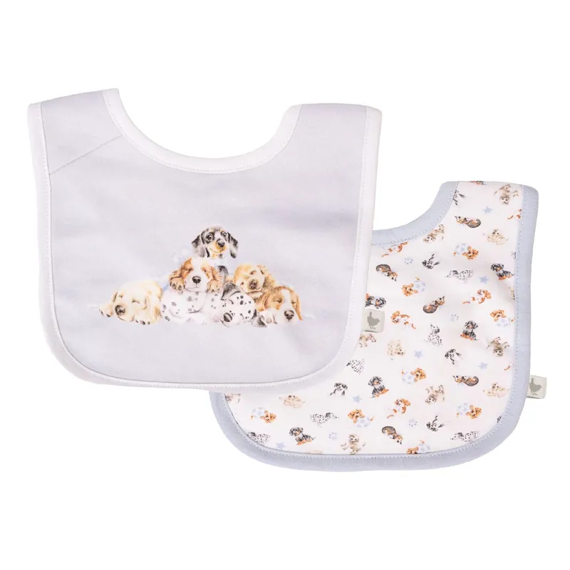 Wrendale Designs 'Little Paws' Dog Bib Gift Set
