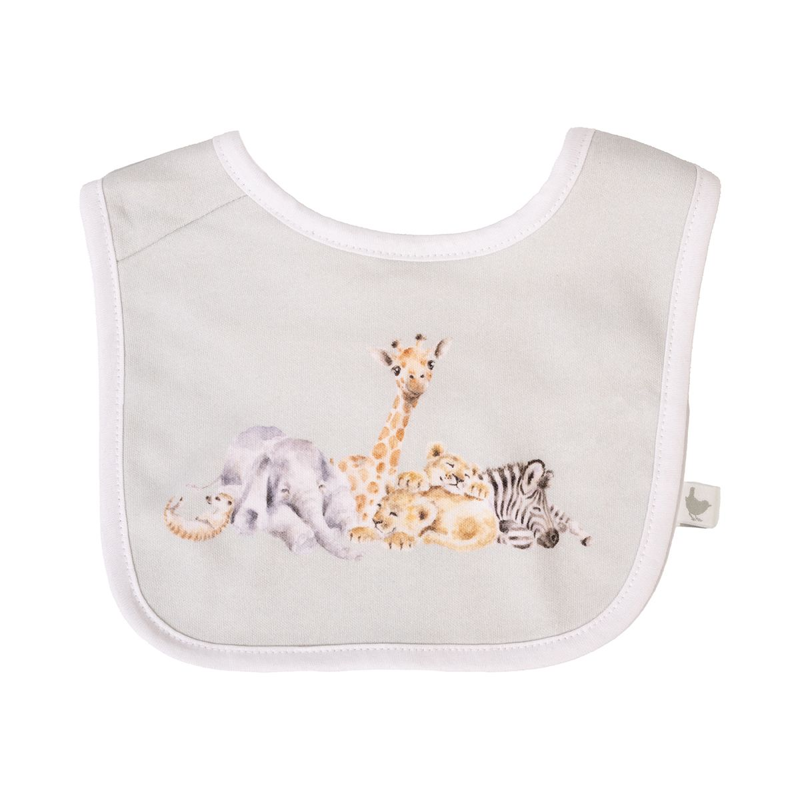 Wrendale Designs 'Little Savannah' African Animal Bib Gift Set-2
