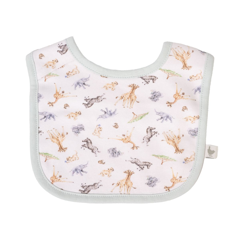 Wrendale Designs 'Little Savannah' African Animal Bib Gift Set-3