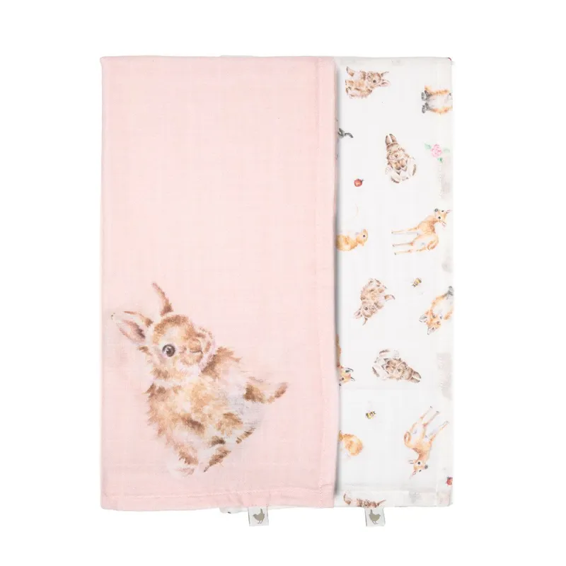 Wrendale Designs 'Little Forest' Woodland Animal Muslin Gift Set