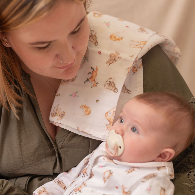 Wrendale Designs 'Little Forest' Woodland Animal Muslin Gift Set-6