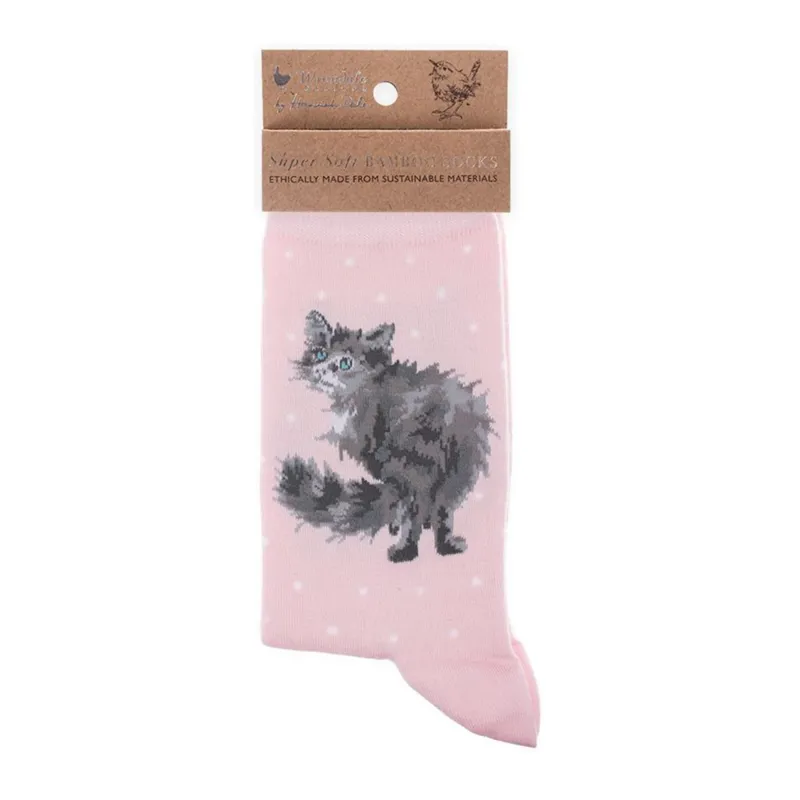 Wrendale Designs 'Glamour Puss' Cat Socks
