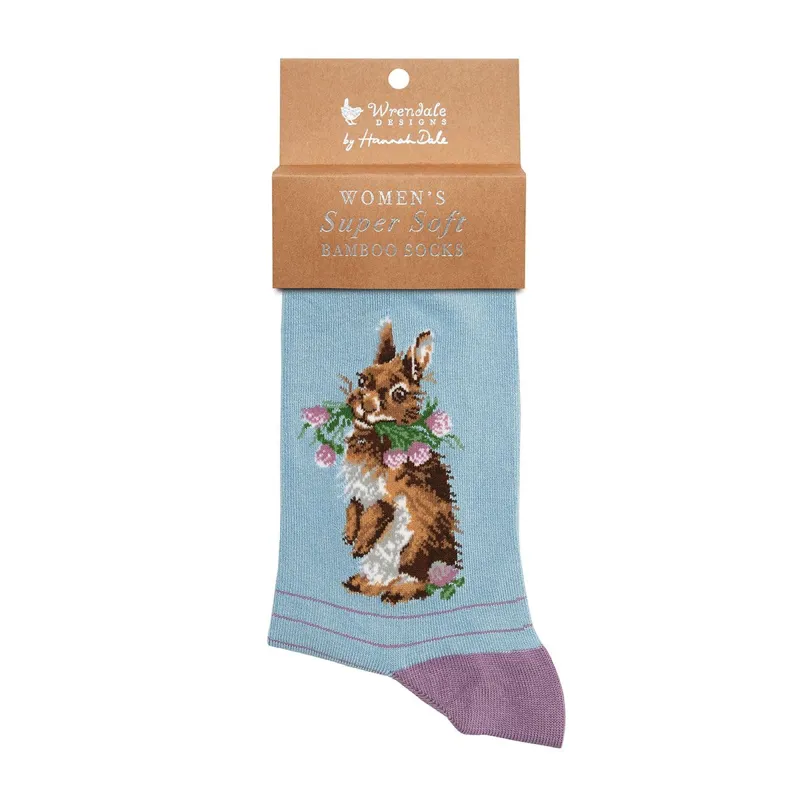 Wrendale Designs 'Head Clover Heels' Rabbit Socks