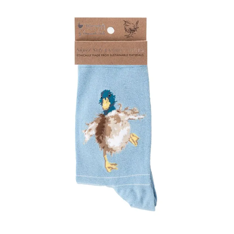 Wrendale Designs 'A Waddle And A Quack' Duck Socks