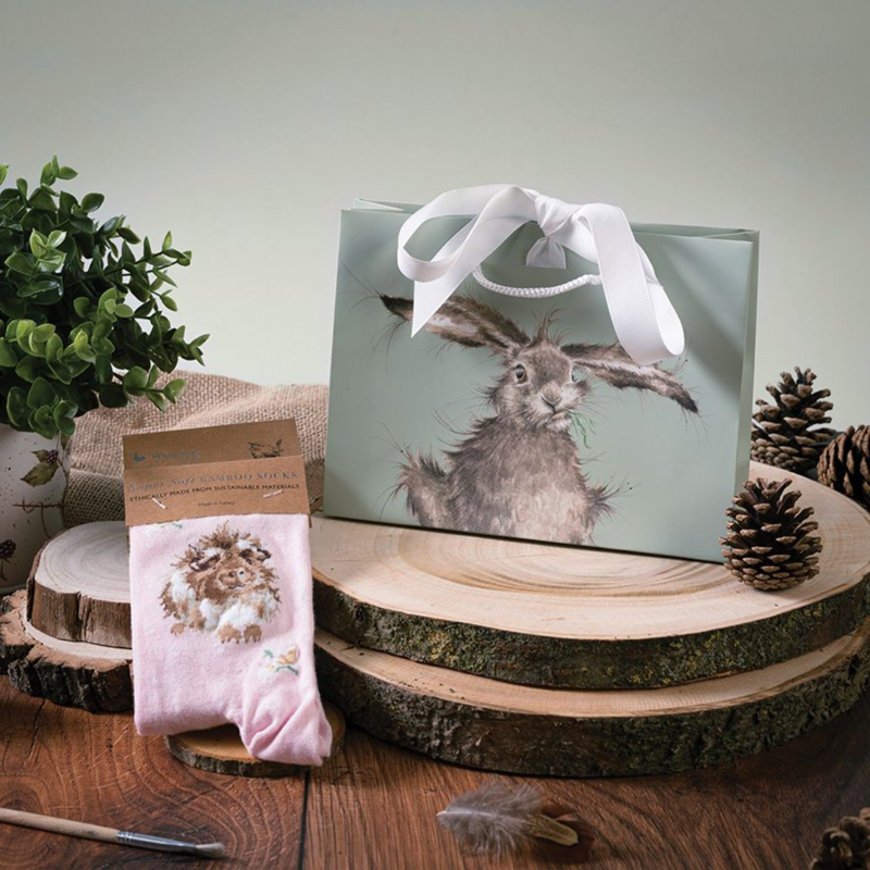 Wrendale Designs 'Grinny Pig' Guinea Pig Socks-2