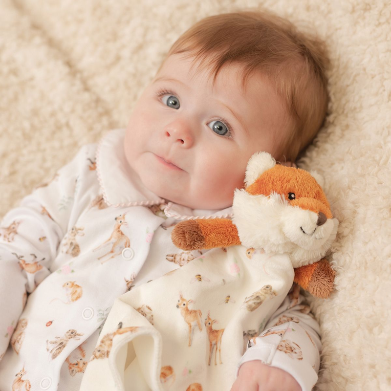 Wrendale Designs 'Little Forest' Fox Plush Comforter-3