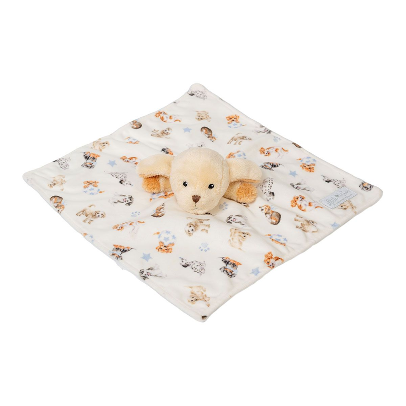 Wrendale Designs 'Little Paws' Dog Plush Comforter-1