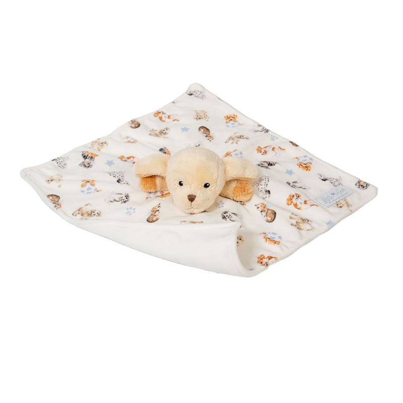 Wrendale Designs 'Little Paws' Dog Plush Comforter-2