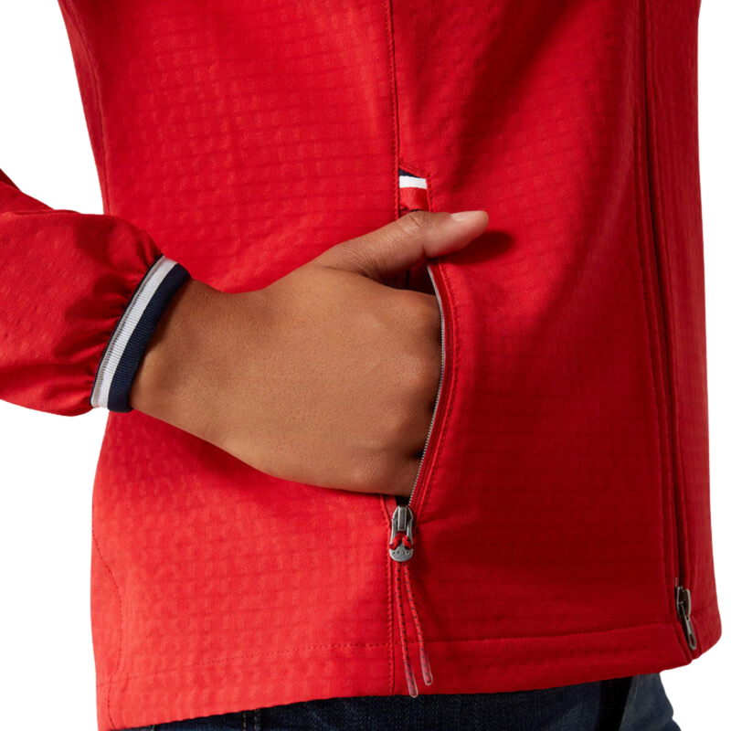 Ariat Women's Versa Team Jacket - Weg Red-3