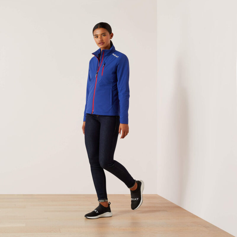 Ariat Women's Rion Team StretchShell Insulated Jacket - Sodalite Bluet-3