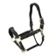 Shires Velociti Lusso Lorca Leather Headcollar - Black
