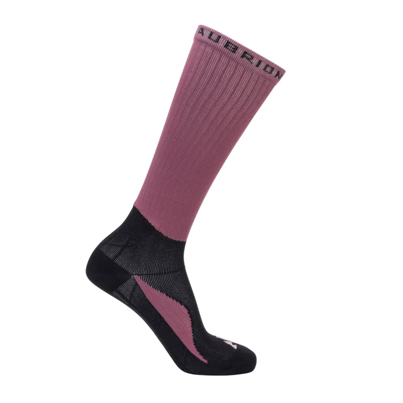 Aubrion React Technical Socks - Mauve