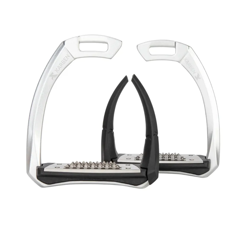 Shires Karben Ultra Grip FX Stirrups - Adult - Black