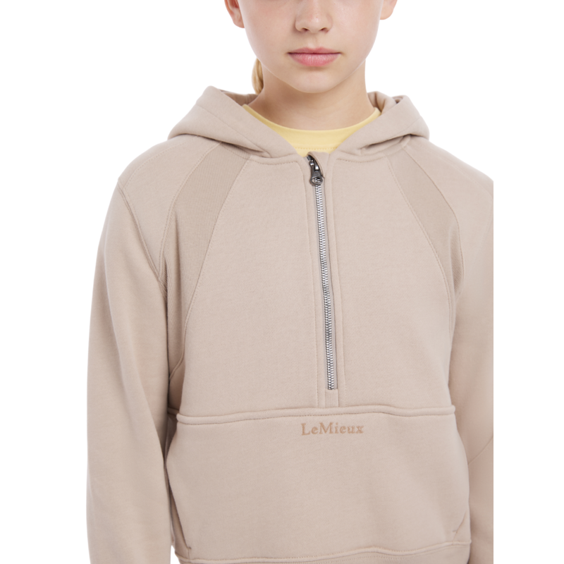 LeMieux Young Rider Harriet Pop Over - Almond-2