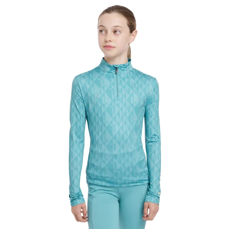 LeMieux Young Rider Clea Base Layer - Lagoon