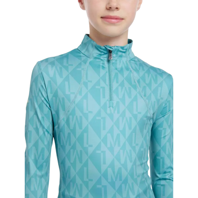 LeMieux Young Rider Clea Base Layer - Lagoon-2