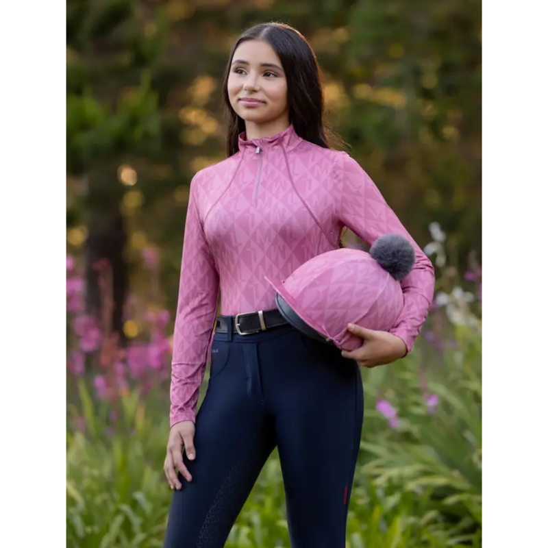 LeMieux Young Rider Clea Base Layer - Peony-4