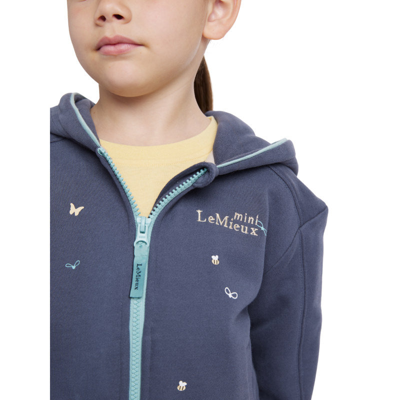 LeMieux Mini Charlie Zip Through - Dusk Blue-2