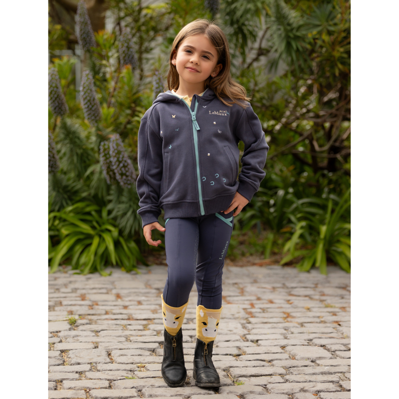 LeMieux Mini Charlie Zip Through - Dusk Blue-4