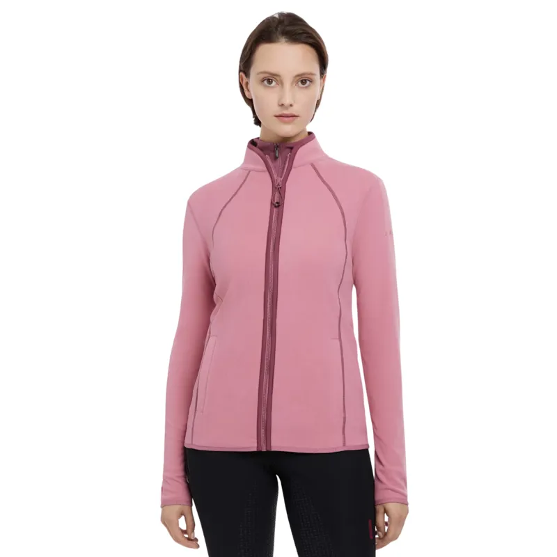 LeMieux Ladies Faye Fleece Zip Through -  Peony