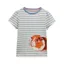 Joules Kids Astra Guinea Print T-Shirt - Blue Stripe