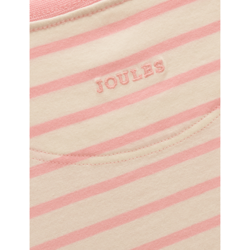 Joules Kids Astra Horse Print T-Shirt - Pink Stripe-3