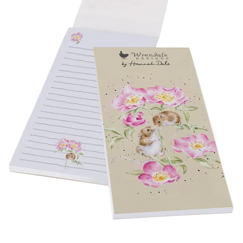 Wrendale Designs 'Little Whispers' Mouse Magnetic Shopping Pad