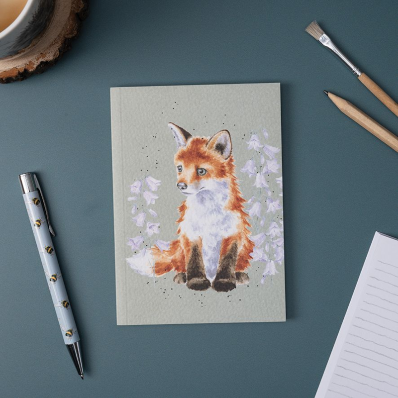 Wrendale Designs 'Contemplation' Fox A6 Notebook-1