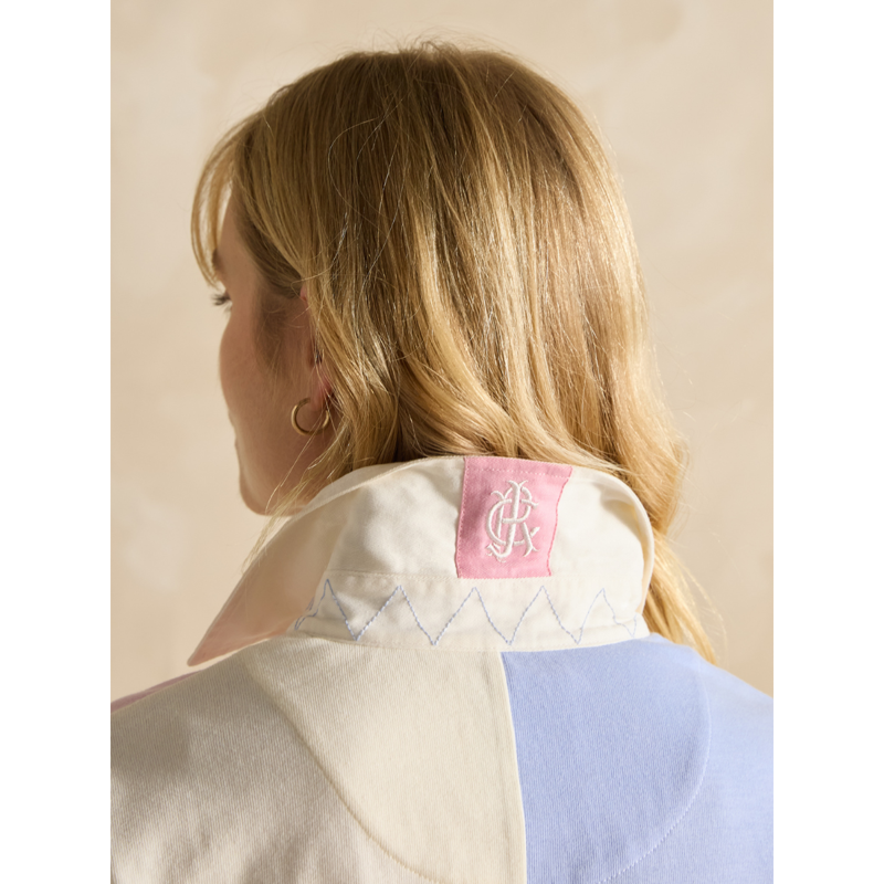 Joules Ladies Falmouth Collared Rugby Shirt - Hotch Potch-4
