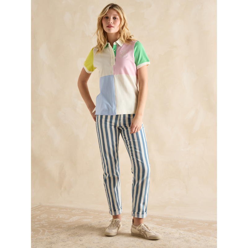 Joules Ladies Beaufort Polo Shirt - Hotch Potch-6