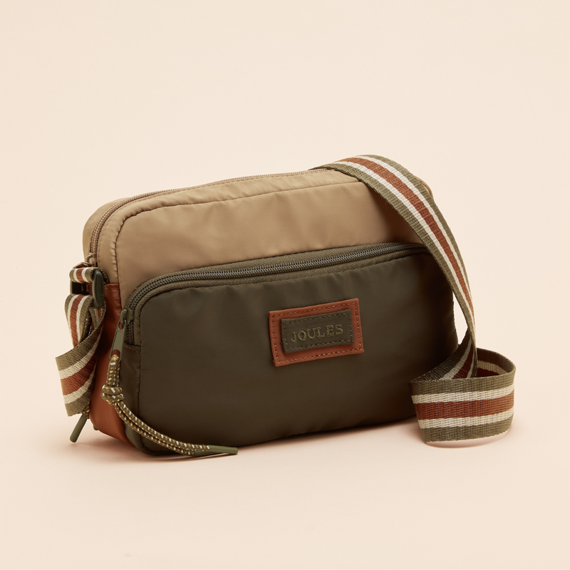 Joules Marlow Nylon Cross Body Bag - Neutral-1