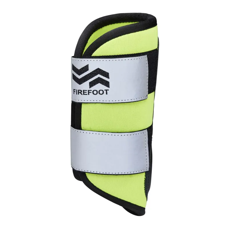 Firefoot Reflective Tendon Boots - Yellow