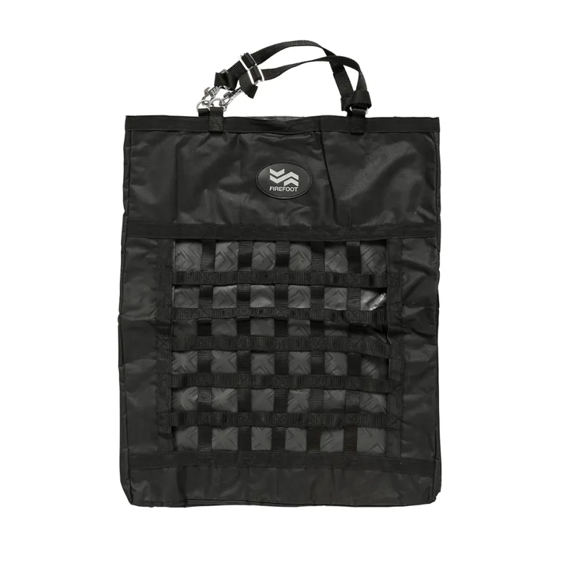 Firefoot Rectangle Haybag with Front Web - Black