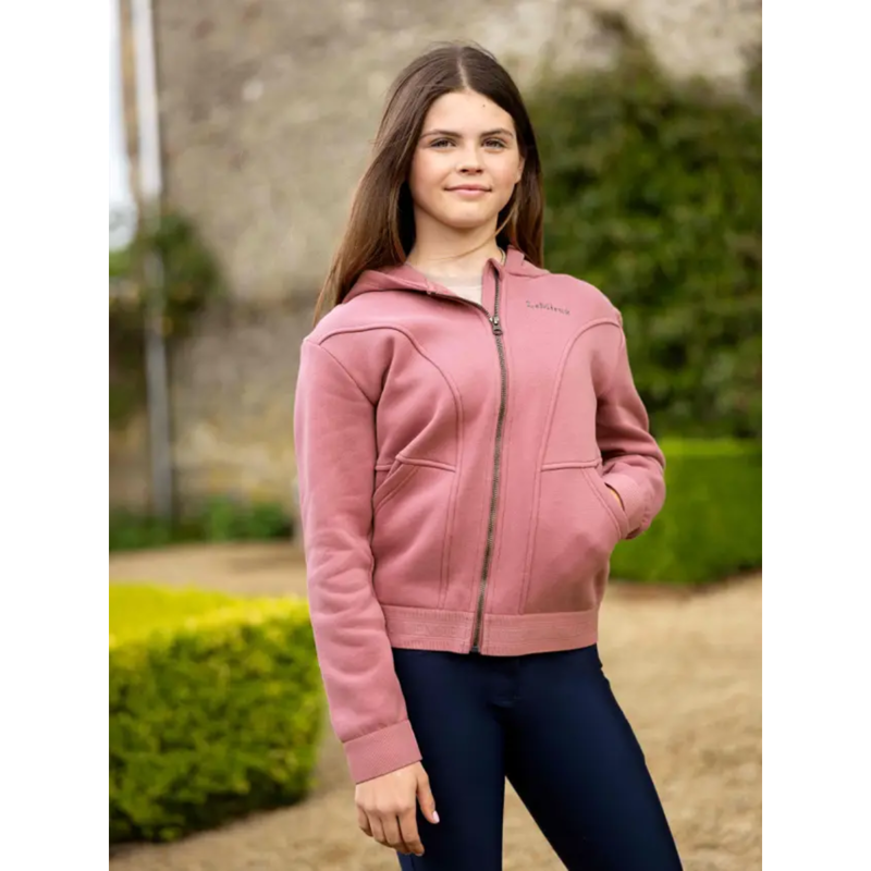 LeMieux Young Rider Hadley Hoodie - Peony-2