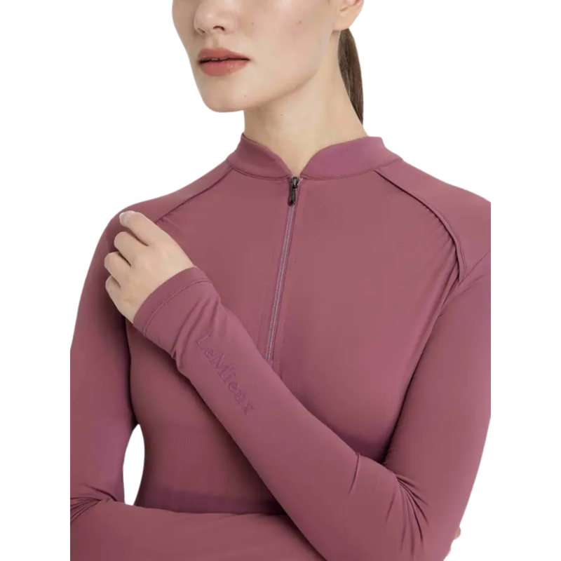 LeMieux Ladies Heyden Lightweight Base Layer  - Rosewood-2