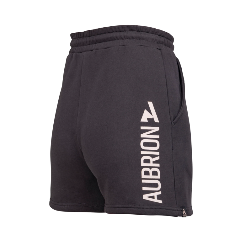 Shires Aubrion React Sweat Shorts - Young Rider - Shadow-1