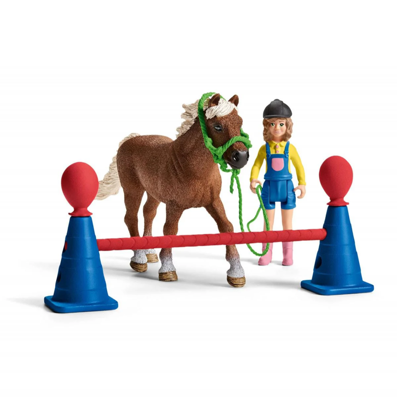 Schleich Pony Agility Training-1