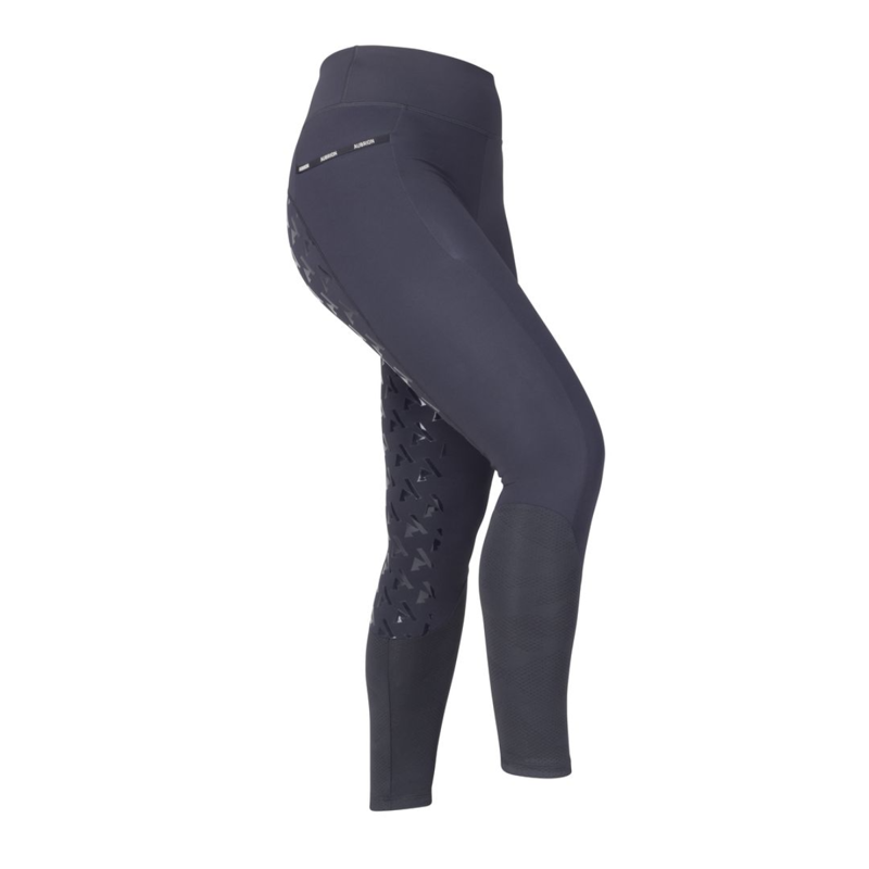 Shires Aubrion Ladies React Rythm Riding Tights - Shadow-1