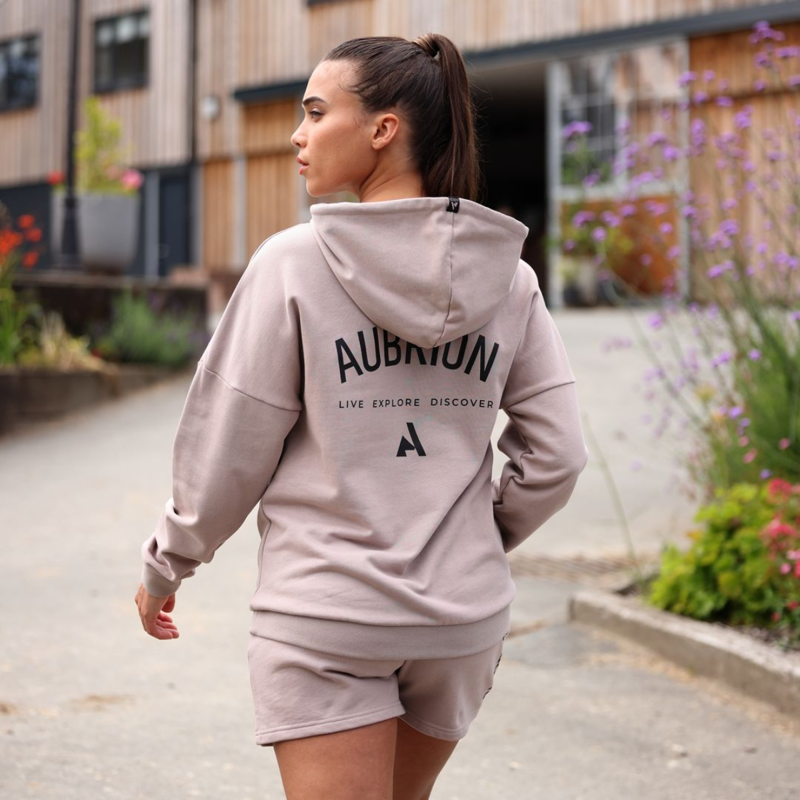 Aubrion Unisex React Hoodie - Sand-4