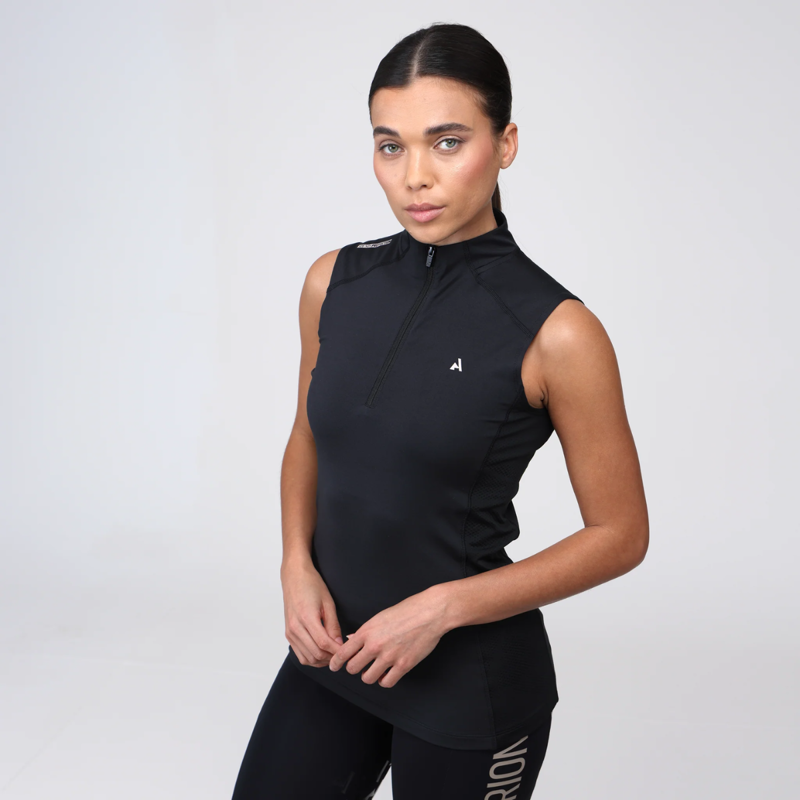 Shires Aubrion Ladies React Sleeveless Base Layer - Shadow-2