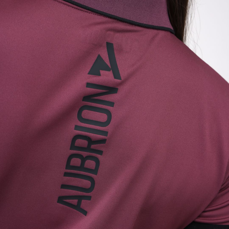 Shires Aubrion Ladies React Tech Polo - Mauve-4