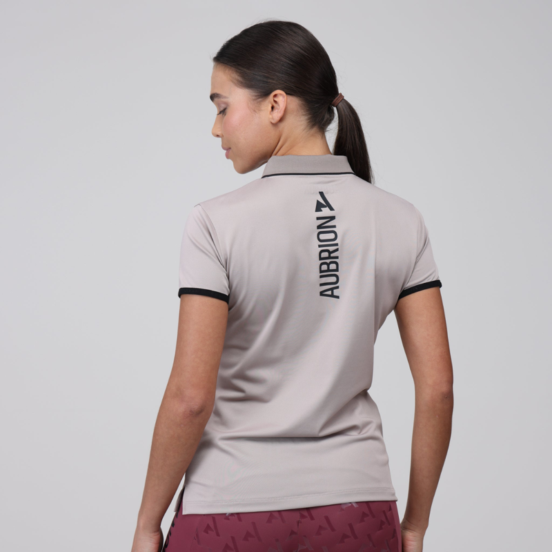 Shires Aubrion Ladies React Tech Polo - Sand-2
